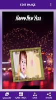 Happy New Year Photo Frames capture d'écran 1