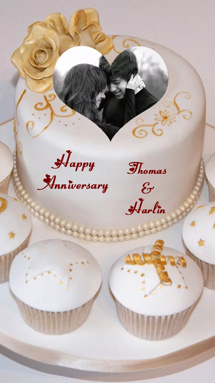 Name Photo On Anniversary Cake APK for Android Download