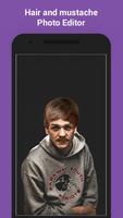 Man Hair Mustache Photo Editor постер