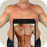 Six Pack Abs Photo Editor أيقونة