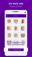 Six Pack Abs Photo Editor اسکرین شاٹ 1