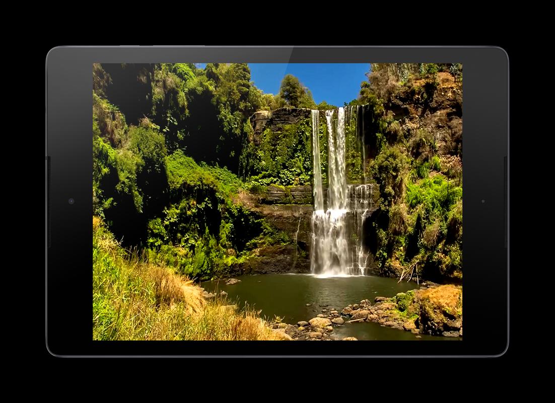 waterfall video wallpaper apk screenshot
