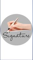 My Signature الملصق