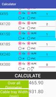 Cable  Tray  Size Calculator poster