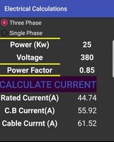 Electrical Calculator screenshot 1
