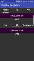 Electrical Calculator screenshot 2