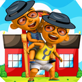 Upin Twin Ipin Puzzle