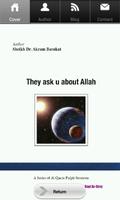 They ask you about Allah پوسٹر