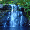 Nature Blue Waterfall LWP APK