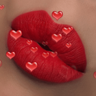 Heart Kiss Live Wallpaper आइकन