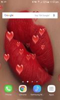 Heart Kiss Live Wallpaper स्क्रीनशॉट 1