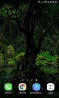 Rainy Forest Live Wallpaper capture d'écran 1
