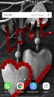 Red Flowers Love LWP 스크린샷 2