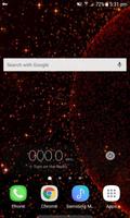 Red Galaxy Live Wallpaper تصوير الشاشة 1