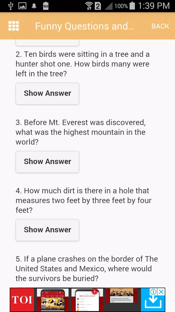 Funny Questions and Answers To Test Your Brain APK for Android Download