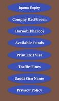 Saudi Iqama Checker Traffic fines ảnh chụp màn hình 2