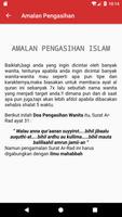 برنامه‌نما Kumpulan Amalan Pengasihan Terlengkap عکس از صفحه
