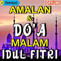 Amalan dan Doa Malam Hari Raya Idul Fitri capture d'écran 1