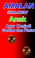 Amalan Shalawat Agar Anak Cerdas dan Pintar Plakat