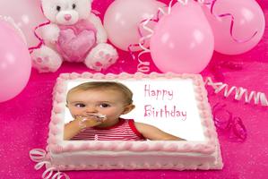 Cake Photo Frames पोस्टर