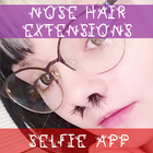 Nose Hair Extensions Selfie icône