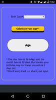 Age Calculator 海报