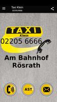 Taxi Klein Plakat