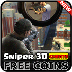 Cheats for Sniper 3D prank آئیکن