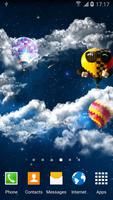 Night Sky Live Wallpaper اسکرین شاٹ 1