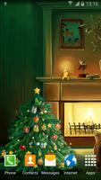 Christmas Fireplace Wallpaper capture d'écran 1
