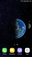 3D Earth Live Wallpaper captura de pantalla 2