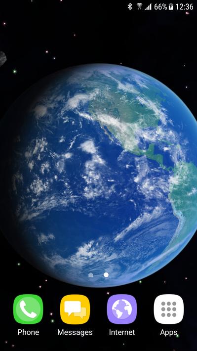 3D Earth Live Wallpaper para Android - APK Baixar