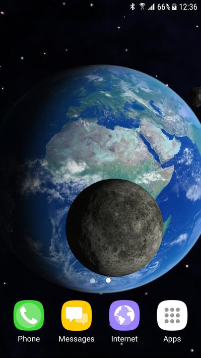 3D Earth Live Wallpaper para Android - APK Baixar