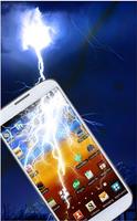 Prank security Electric screen poster