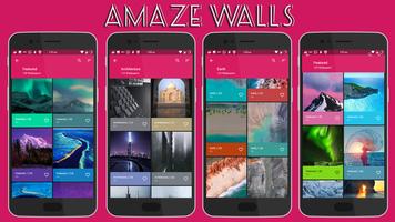 برنامه‌نما 👌 Amaze Wallpapers 💪 عکس از صفحه
