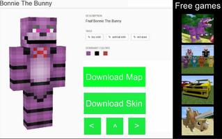 2 Schermata Map & Skin FNAF for Minecraft