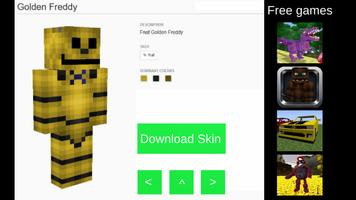 Poster Skin FNAF for Minecraft