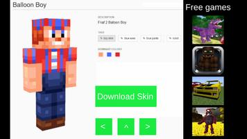 Skin FNAF for Minecraft capture d'écran 2