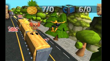 Subway Spider 3: Amazing Hero Rush 3D game capture d'écran 2
