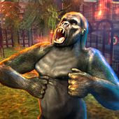Wild Gorilla Rampage Smasher Simulator 2018 icon