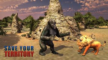 Wild Gorilla Rampage Smasher Simulator 2018 ảnh chụp màn hình 2