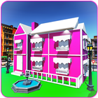 Doll House Design & Decorate: Girl House Builder icône