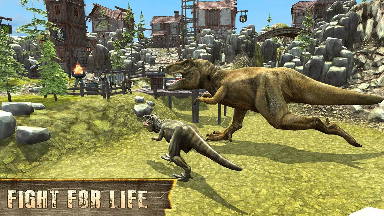 Dino T-Rex 3D Run - Download do APK para Android