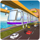 Sky Train Driver Simulator 3D ícone
