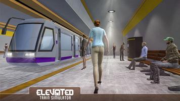 Sky Train Driver Simulator 3D Cartaz