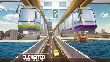 Sky Train Driver Simulator 3D imagem de tela 2