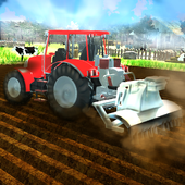 ikon Pemanenan 3D Farmer Simulator