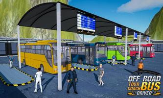 Offroad Coach Bus Simulator 2018: Bus Transport Plakat