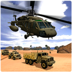 Montage hélicoptère 3D Combat icône