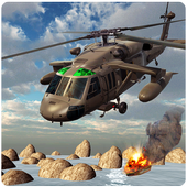 Hélicoptère 3D Guerre Gunship icon